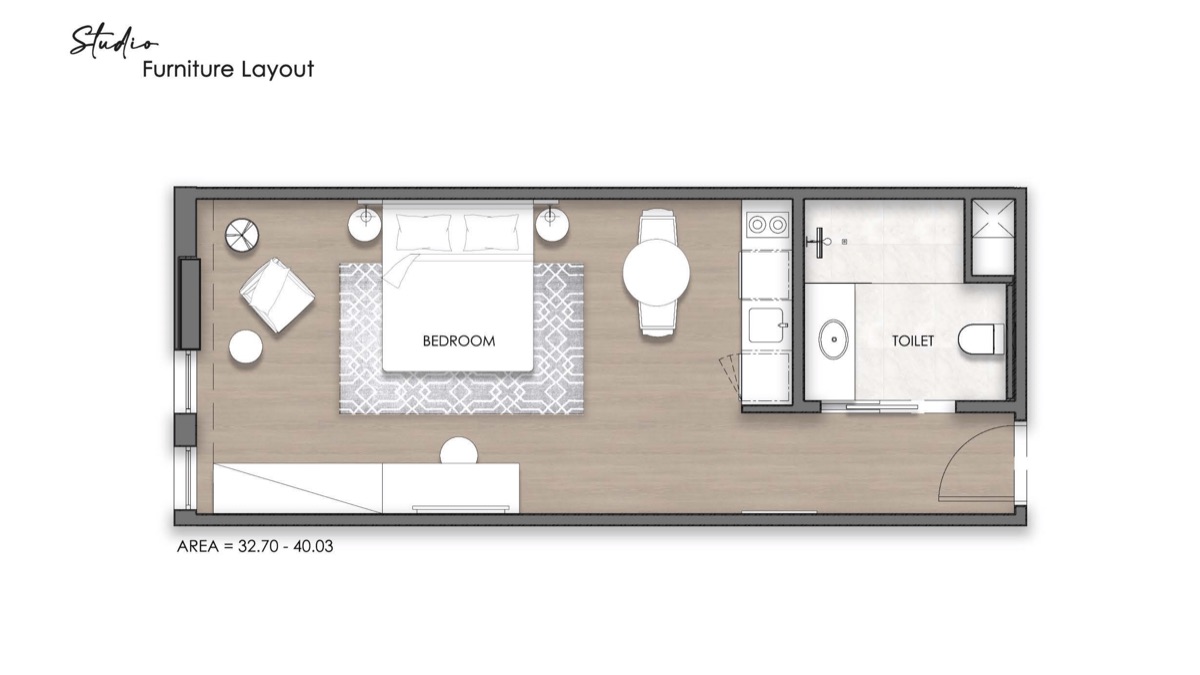 Studio Unit Layout